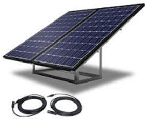 集中型塩害対策の太陽光電池
